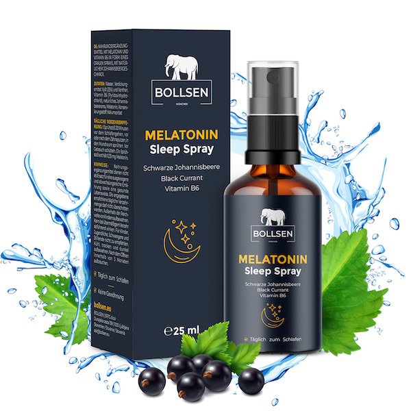 melatoniną na sen spray od BOLLSEN